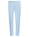 Pt Torino Man Pants Sky Blue Size 40 Cotton, Elastane