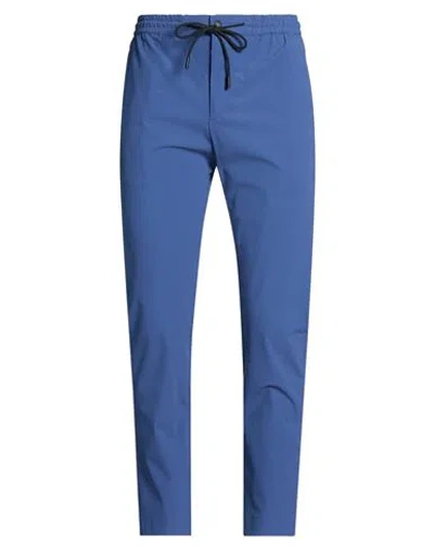 Pt Torino Man Pants Slate Blue Size 32 Polyamide, Elastane