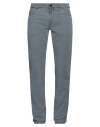 Pt Torino Man Pants Slate Blue Size 33 Cotton, Lyocell, Elastane