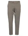 Pt Torino Man Pants Charcoal Size 28 Cotton, Elastane In Grey
