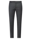 Pt Torino Man Pants Steel Grey Size 28 Virgin Wool, Elastane In Grey