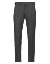 Pt Torino Man Pants Charcoal Size 38 Virgin Wool, Elastane In Grey