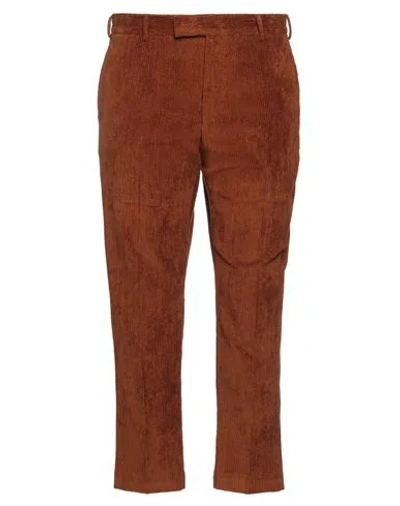 Pt Torino Dieci Corduroy Trousers In Brown