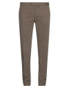 Pt Torino Man Pants Taupe Size 38 Modal, Cotton, Elastane