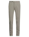 Pt Torino Man Pants Taupe Size 40 Cotton, Elastane In Grey