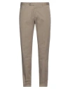 Pt Torino Man Pants Sand Size 38 Cotton, Elastane