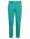 Pt Torino Man Pants Turquoise Size 40 Cotton, Elastane
