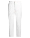 Pt Torino Rebel Stretch Cotton Trousers In White