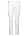 Pt Torino Man Pants White Size 36 Cotton, Elastane