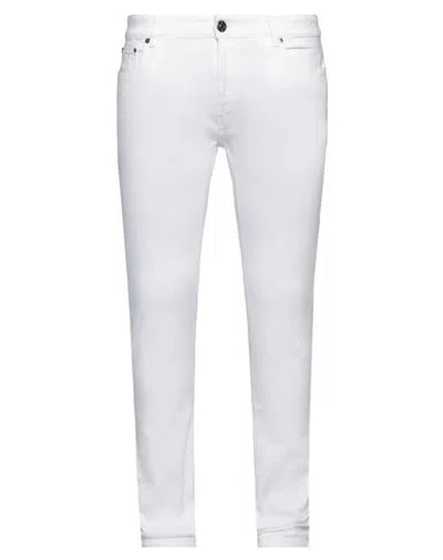 Pt Torino Man Pants White Size 36 Lyocell, Cotton, Polyester, Elastane