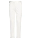 Pt Torino Rebel Stretch Cotton Trousers In White