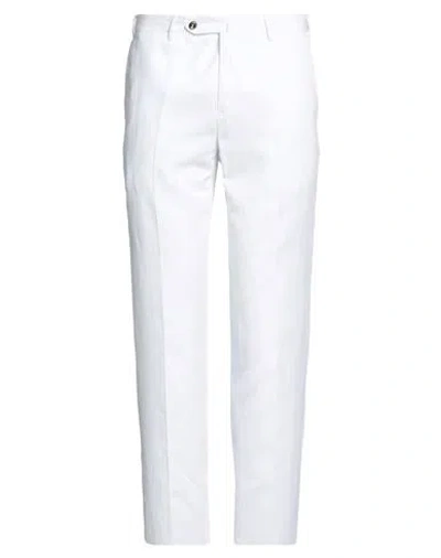 PT TORINO PT TORINO MAN PANTS WHITE SIZE 44 LYOCELL, LINEN, COTTON