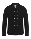 Pt Torino Man Shirt Black Size 16 Virgin Wool In Black