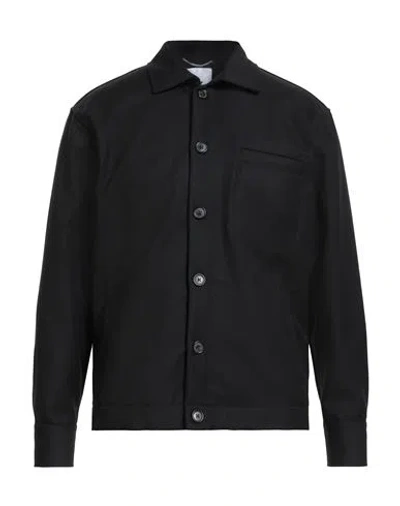 Pt Torino Man Shirt Black Size 40 Virgin Wool In Burgundy