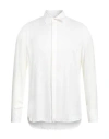 Pt Torino Man Shirt Ivory Size 16 ½ Viscose In White