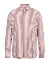 Pt Torino Man Shirt Light Pink Size 16 Viscose
