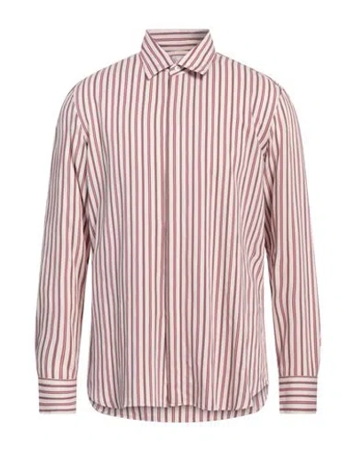 Pt Torino Man Shirt Light Pink Size 16 Viscose In Pink