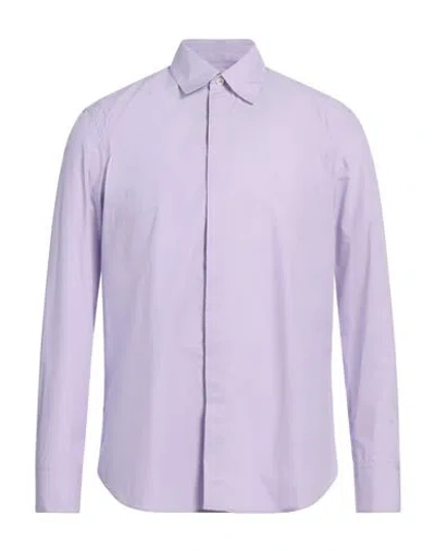 PT TORINO PT TORINO MAN SHIRT LILAC SIZE 15 ¾ COTTON
