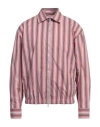 Shop Pt Torino Man Shirt Antique Rose Size 16 Cotton In Pink