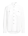Pt Torino Man Shirt White Size 17 Cotton In White
