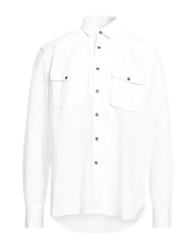 PT TORINO PT TORINO MAN SHIRT WHITE SIZE 17 COTTON