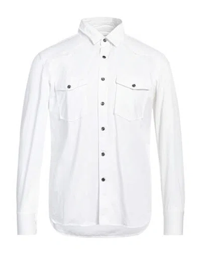 Pt Torino Man Shirt White Size 15 ½ Cotton