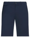 Pt Torino Man Shorts & Bermuda Shorts Navy Size 32 Polyamide, Elastane In Navy Blue