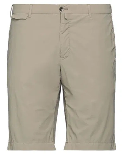 Pt Torino Man Shorts & Bermuda Shorts Pastel Yellow Size 42 Polyamide, Elastane