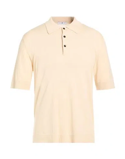 Pt Torino Man Sweater Beige Size 42 Cotton, Silk In Neutral