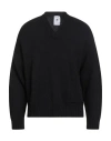 Pt Torino Man Sweater Black Size 38 Virgin Wool In Black