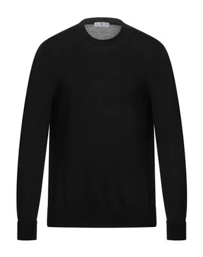 Pt Torino Man Sweater Black Size 44 Virgin Wool