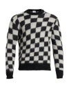 Pt Torino Man Sweater Black Size 40 Mohair Wool, Polyester, Wool In Black