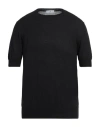Pt Torino Man Sweater Black Size 44 Cotton