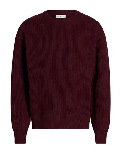 Pt Torino Man Sweater Burgundy Size 42 Virgin Wool, Cashmere