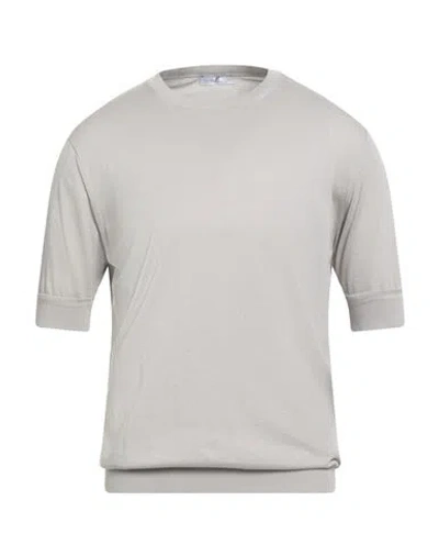 Pt Torino Man Sweater Grey Size 40 Cotton In Gray
