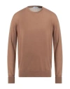 Pt Torino Man Sweater Khaki Size 42 Virgin Wool In Beige