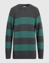Pt Torino Man Sweater Lead Size 44 Wool, Alpaca Wool, Acrylic In Grey