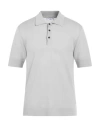 Pt Torino Man Sweater Light Grey Size 40 Cotton, Silk