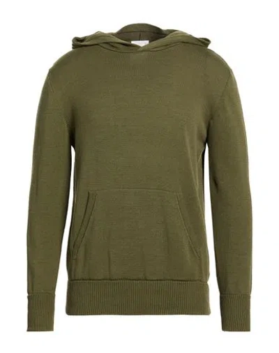 Pt Torino Man Sweater Military Green Size 38 Cotton
