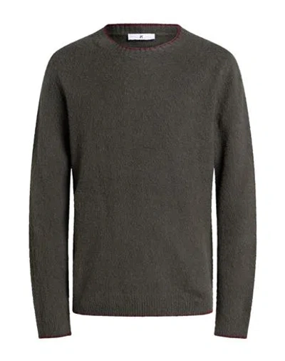 Pt Torino Man Sweater Military Green Size 40 Virgin Wool, Cashmere