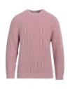 Pt Torino Man Sweater Pink Size 40 Wool, Alpaca Wool, Acrylic In Pink