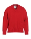 Pt Torino Man Sweater Red Size 40 Virgin Wool