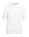 Pt Torino Man Sweater White Size 42 Cotton