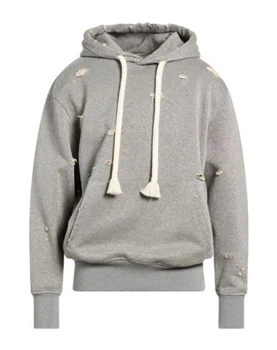 Pt Torino Man Sweatshirt Grey Size 42 Cotton, Polyester, Elastane In Gray