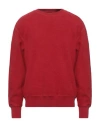 Pt Torino Man Sweatshirt Red Size 44 Cotton