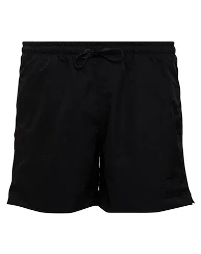 Pt Torino Man Swim Trunks Black Size 36 Polyamide, Polyester