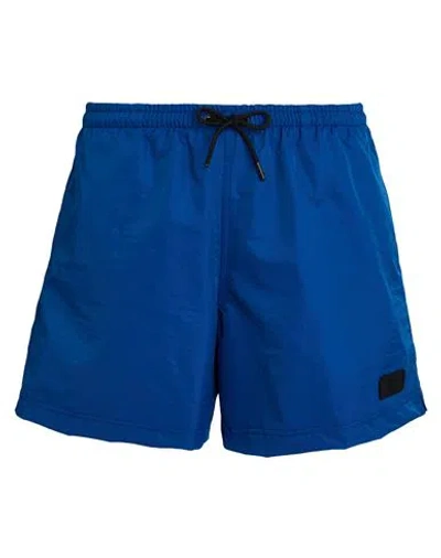 Pt Torino Man Swim Trunks Bright Blue Size 34 Polyamide, Polyester In Blue