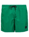 Pt Torino Man Swim Trunks Green Size 36 Polyamide, Polyester