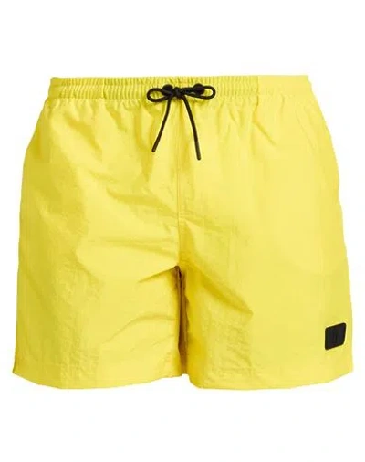 Pt Torino Man Swim Trunks Yellow Size 36 Polyamide, Polyester In Yellow