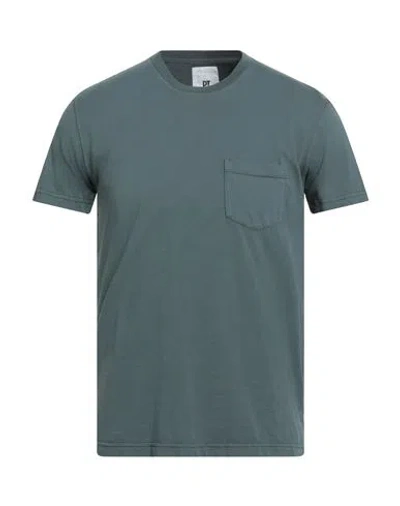 Pt Torino Man T-shirt Deep Teal Size 44 Cotton In Green